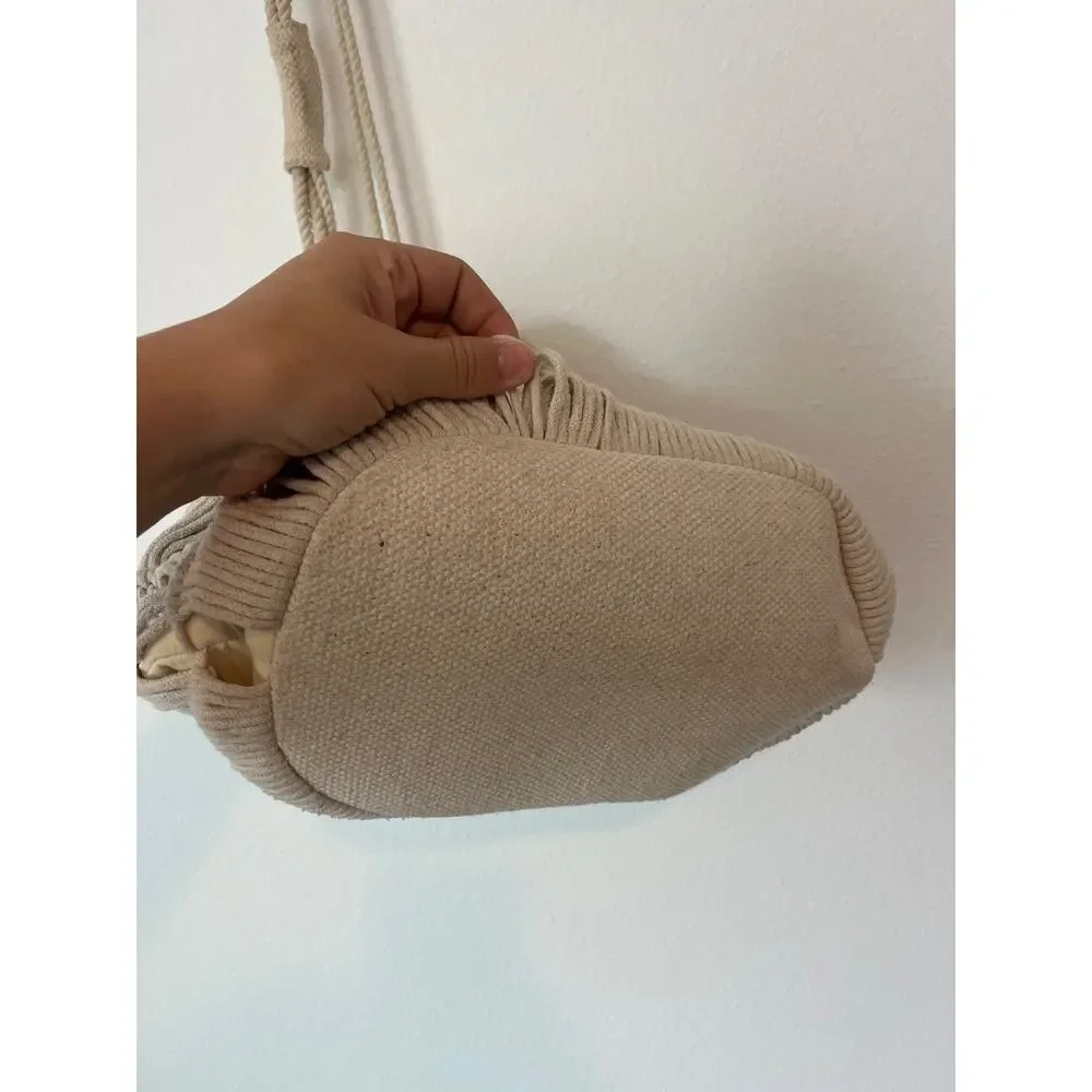 UNIVERSAL THREAD White Rope Boho Crossbody Backpack